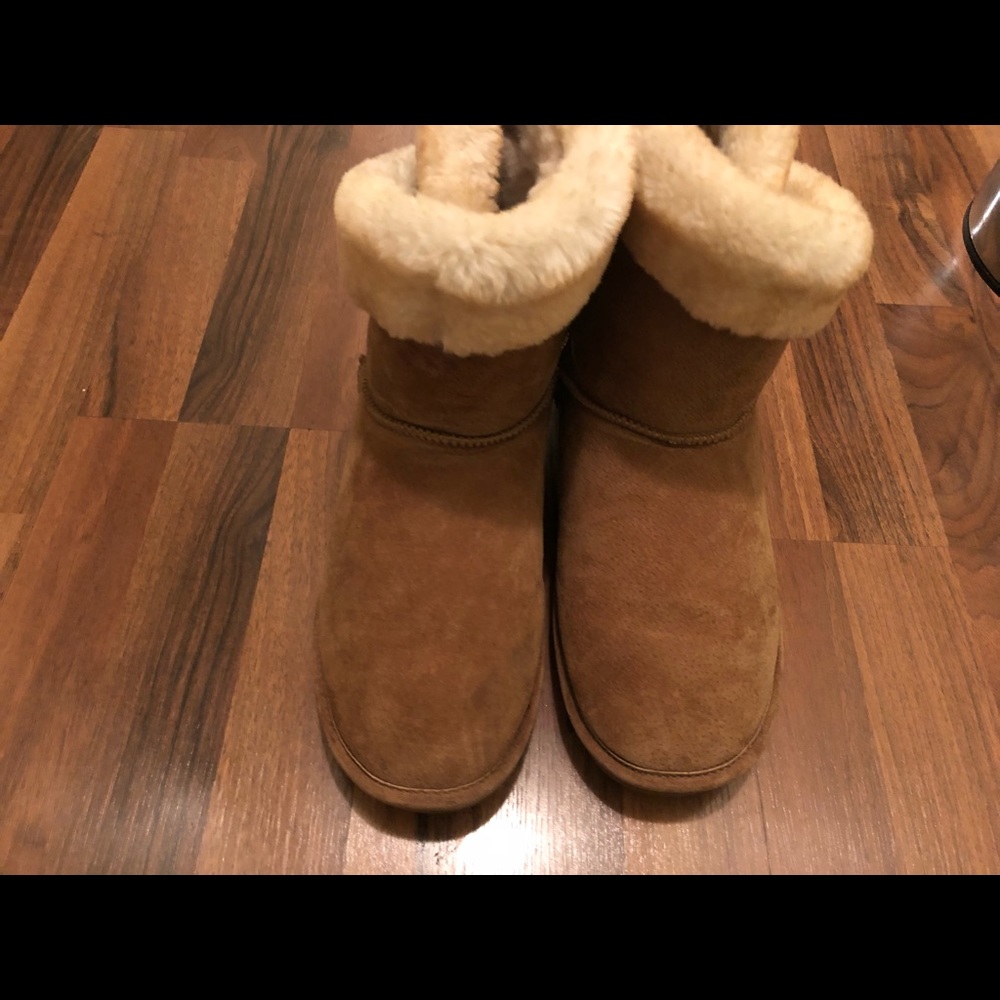 tan boots size 12